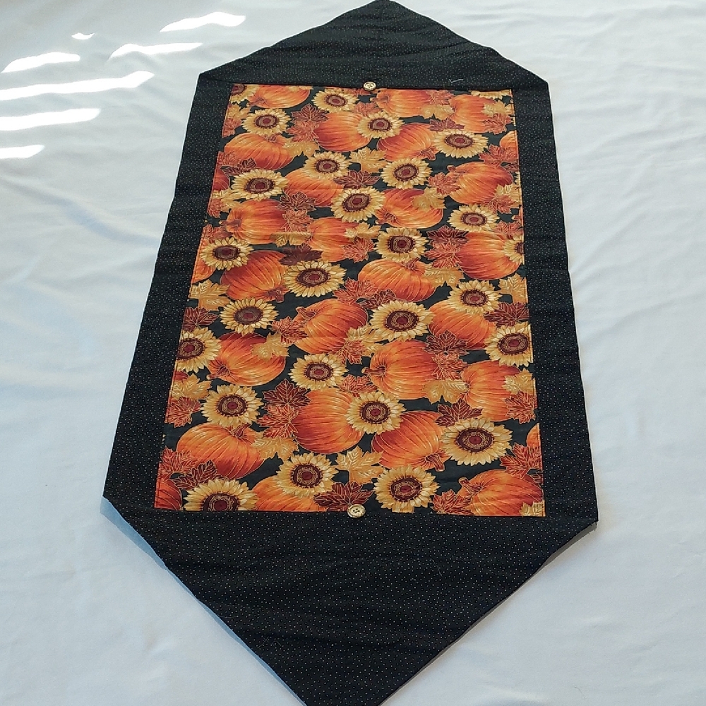 Table Runner Fall And Christmas All In One .Flip It Over All You Need To Do .